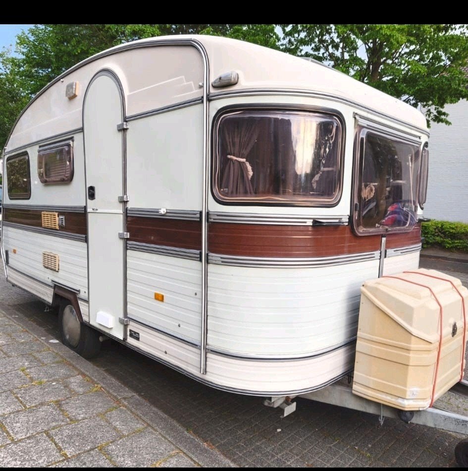 Constructam Comet 5 - 1979, Vintage caravan, Caravans en Kamperen, Vast bed, Treinzit, 750 - 1000 kg, Particulier