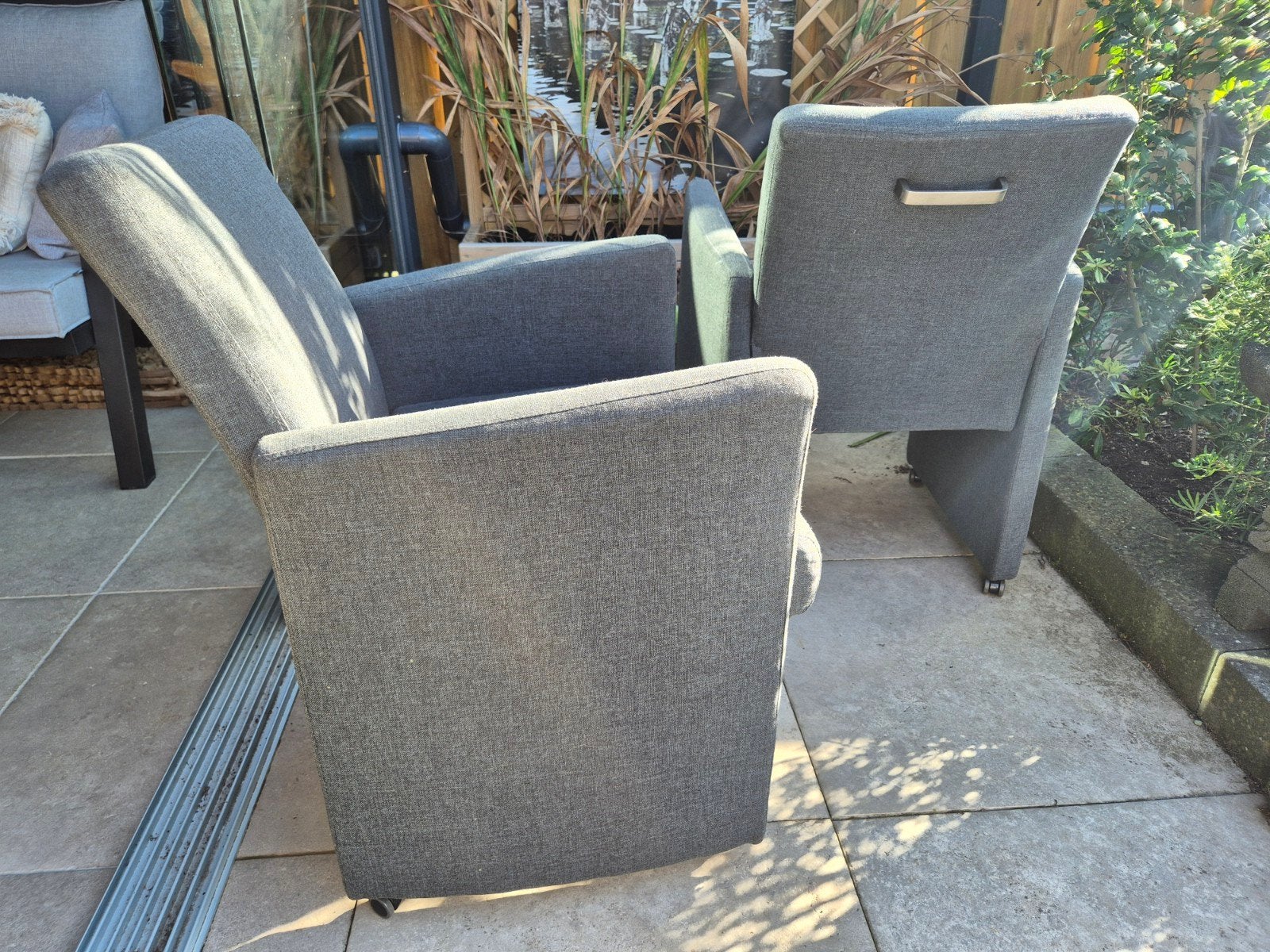 Eetkamerstoelen, Ophalen, Gebruikt, Vier, Stof