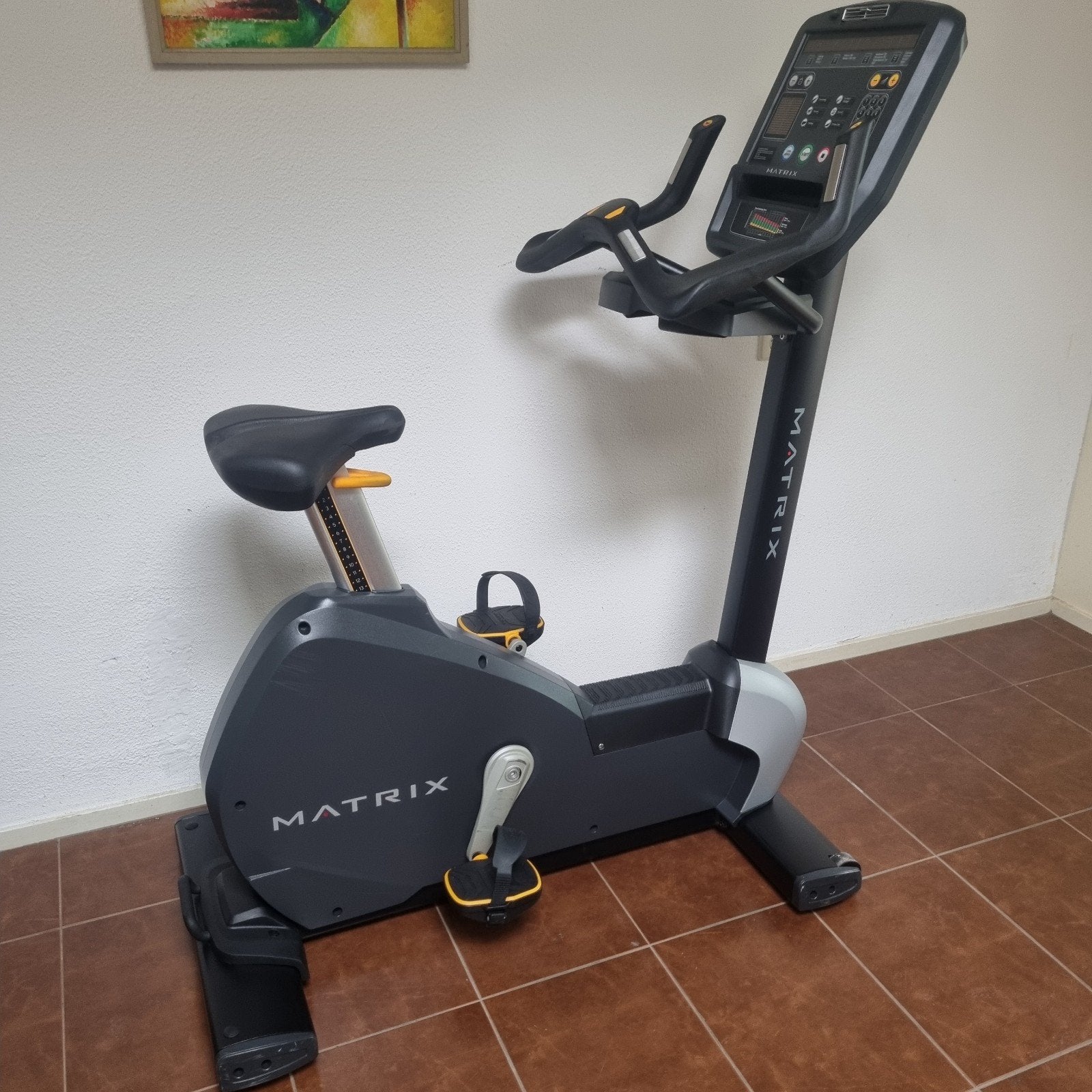 Matrix uprightbike, Sport en Fitness, Fitnessmaterialen, Ophalen, Gebruikt, Benen, Overige typen