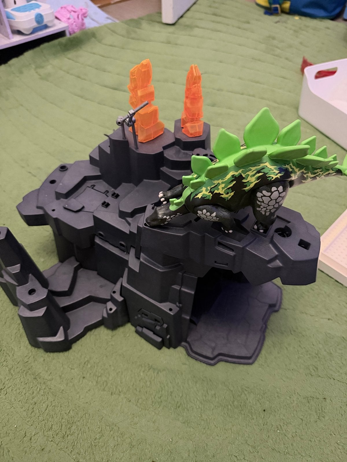 Dino speelset met Stegosaurus figuur, Ophalen of Verzenden, Gebruikt, Jongen of Meisje
