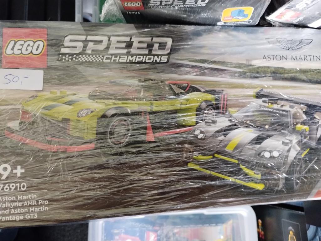 LEGO Speed Champions Aston Martin Valkyrie AMR Pro, Ophalen of Verzenden, Zo goed als nieuw, Overige merken