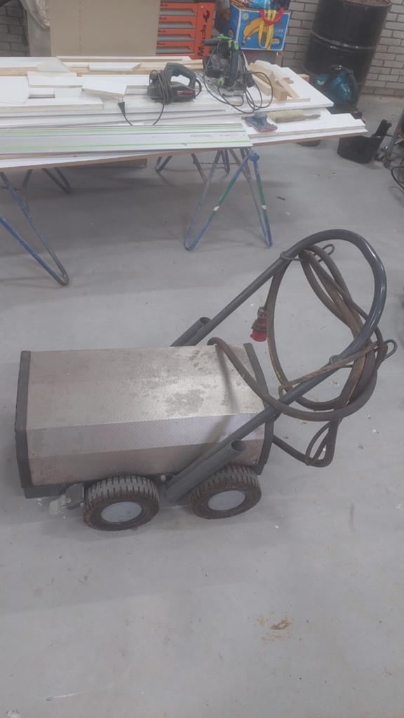 Dibo ECN-M 150/15 Professionele Hogedruk Stoomreiniger, Doe-het-zelf en Verbouw, Reinigingsmachines, Ophalen, Gebruikt, Overige typen