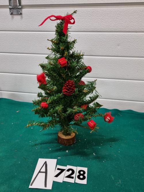 mini kerstboompje rode versieringen [a728], Ophalen of Verzenden, 'T Olde Gre-j, Info@toldegrej.nl, Endepoelstraat 20f Didam