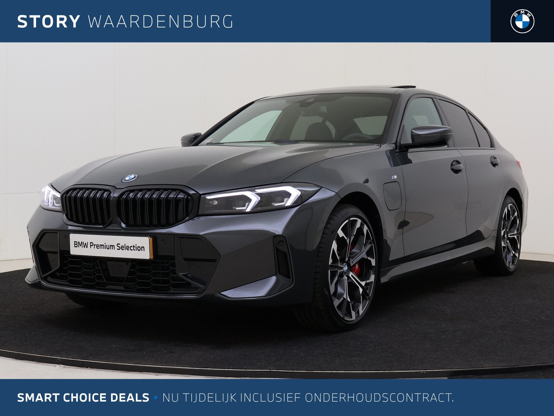BMW 3 Serie 330e M Sport Automaat / Schuif-kanteldak / Trekh, 1998 cc, Achterwielaandrijving, 4 cilinders, Met garantie (alle)