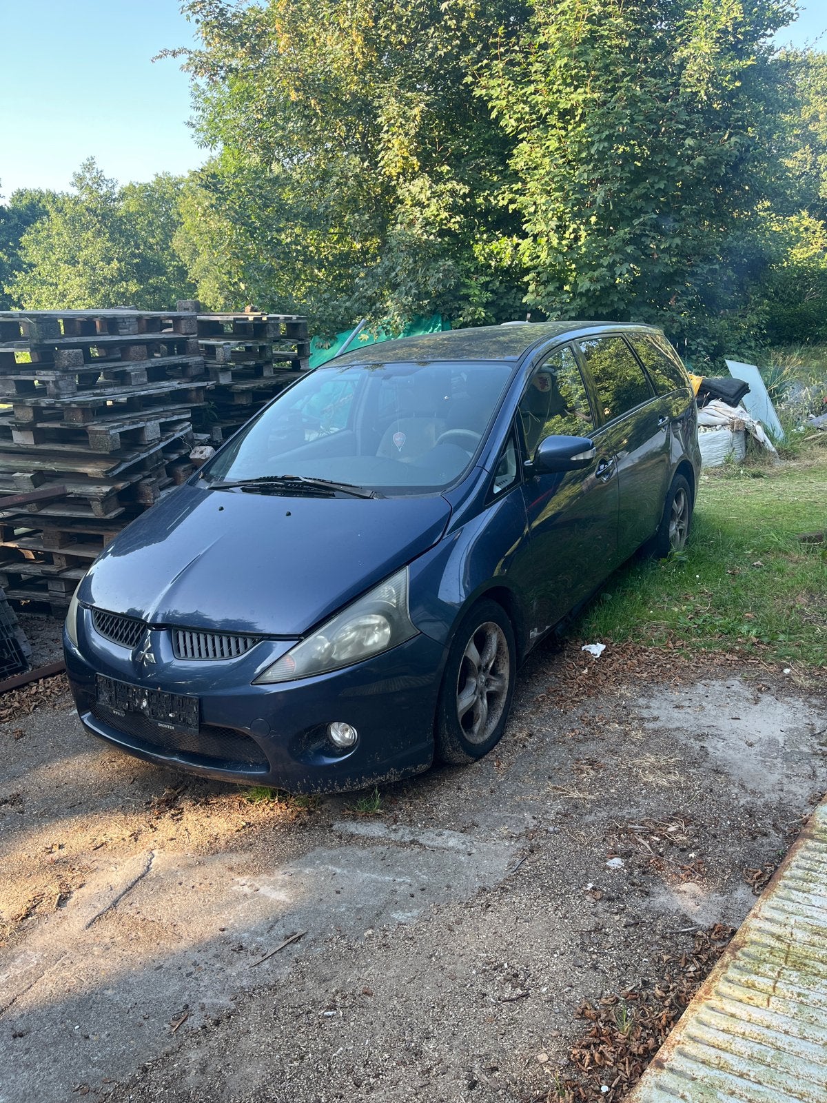 Mitsubishi grandis, Ophalen of Verzenden, Achter, Mitsubishi, Motorkap