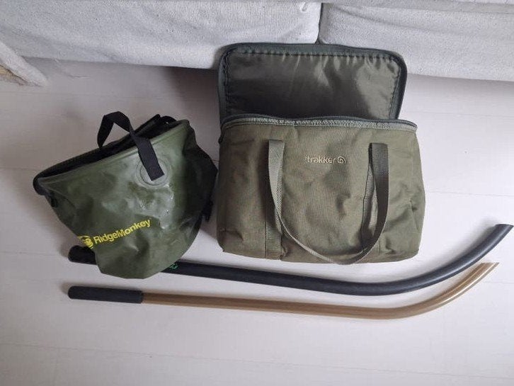 Karperspullen: Trakker, Proline, Ridgemonkey (Gebruikt), Ophalen of Verzenden, Gebruikt, Complete set