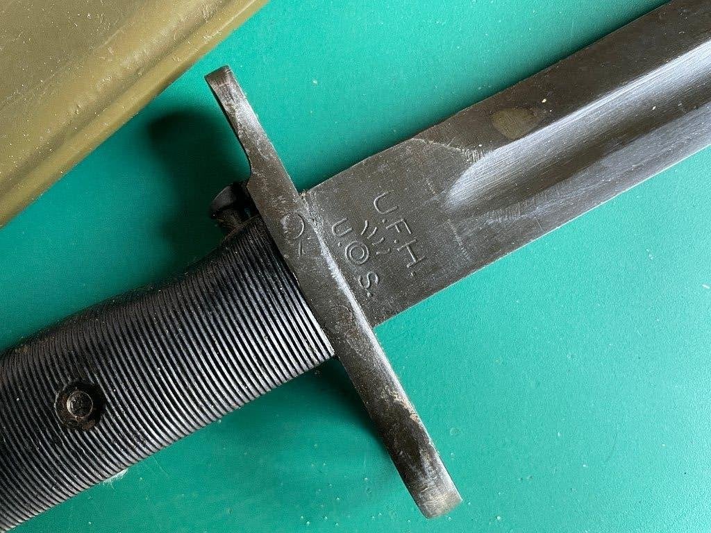 Bajonet voor M1 Garand(2) origineel wo2 ww2, Ophalen of Verzenden, Landmacht, Amerika, Mes of Dolk