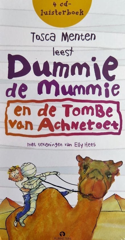 Luisterboek: Dummie de Mummie en de Tombe van Achnetoet, Ophalen of Verzenden, Cd, Kind