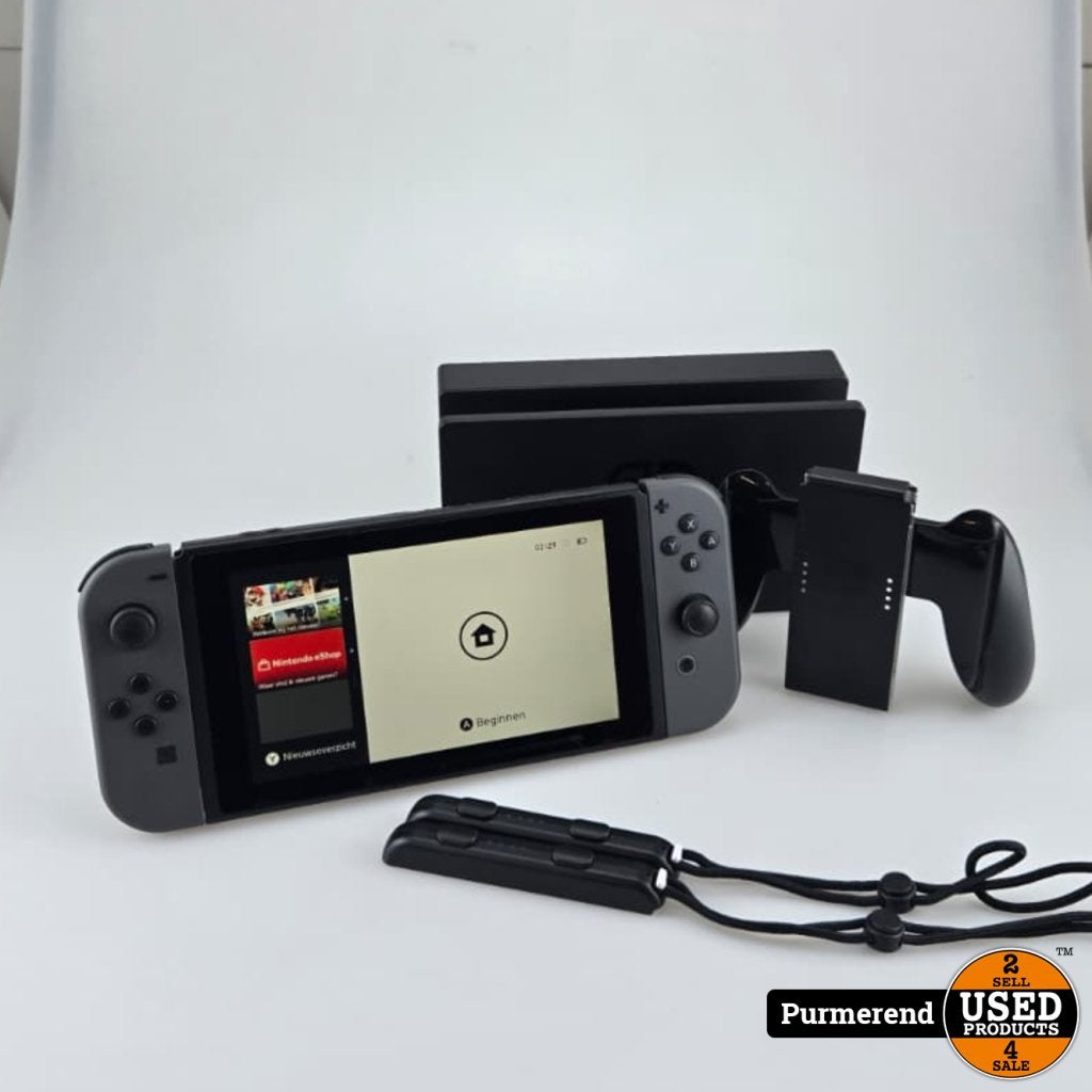 Nintendo Switch V2 Grijs Compleet