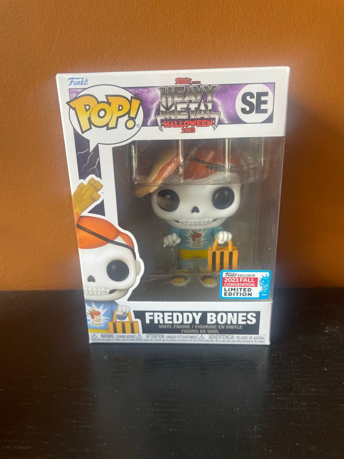 Funko Pop! Freddy Bones Heavy Metal Halloween 2023 SE, Verzamelen, Ophalen of Verzenden, Nieuw