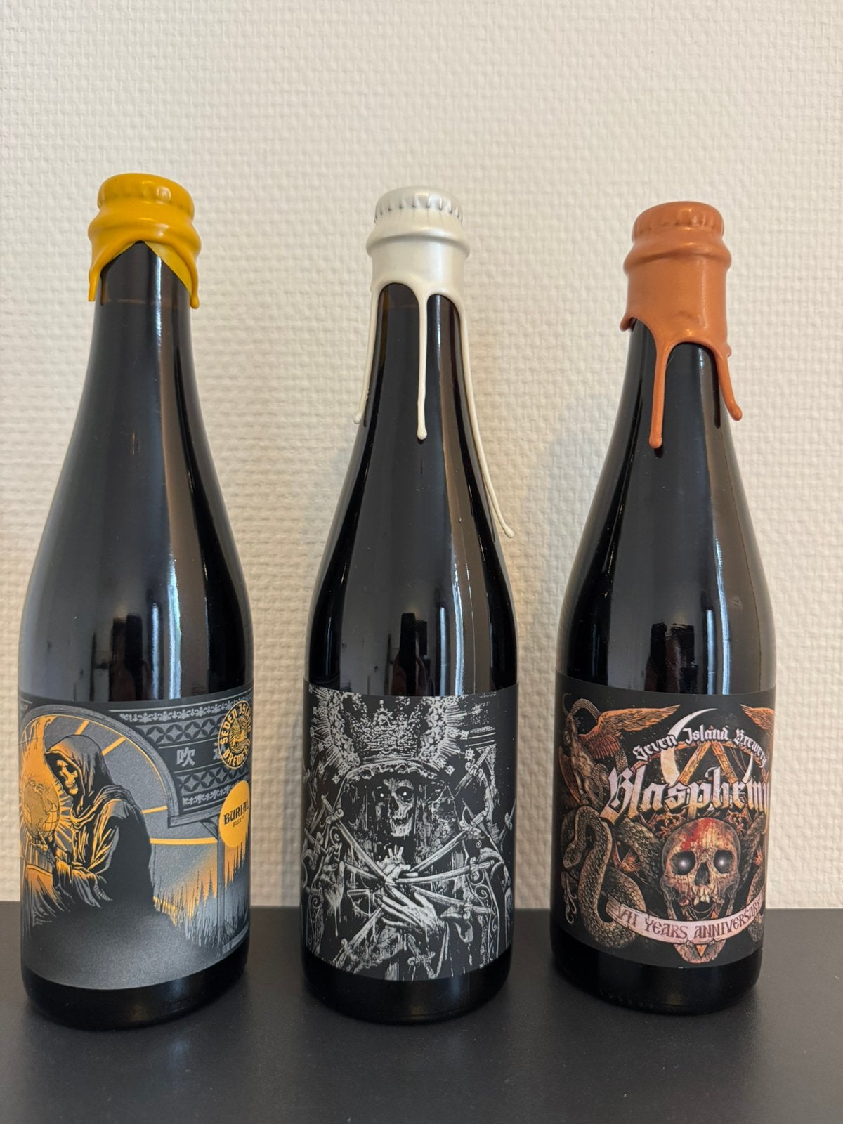 Seven Island – 3 exclusieve Barrel Aged Imperial Stouts, Ophalen, Nieuw, Flesje(s), Overige merken