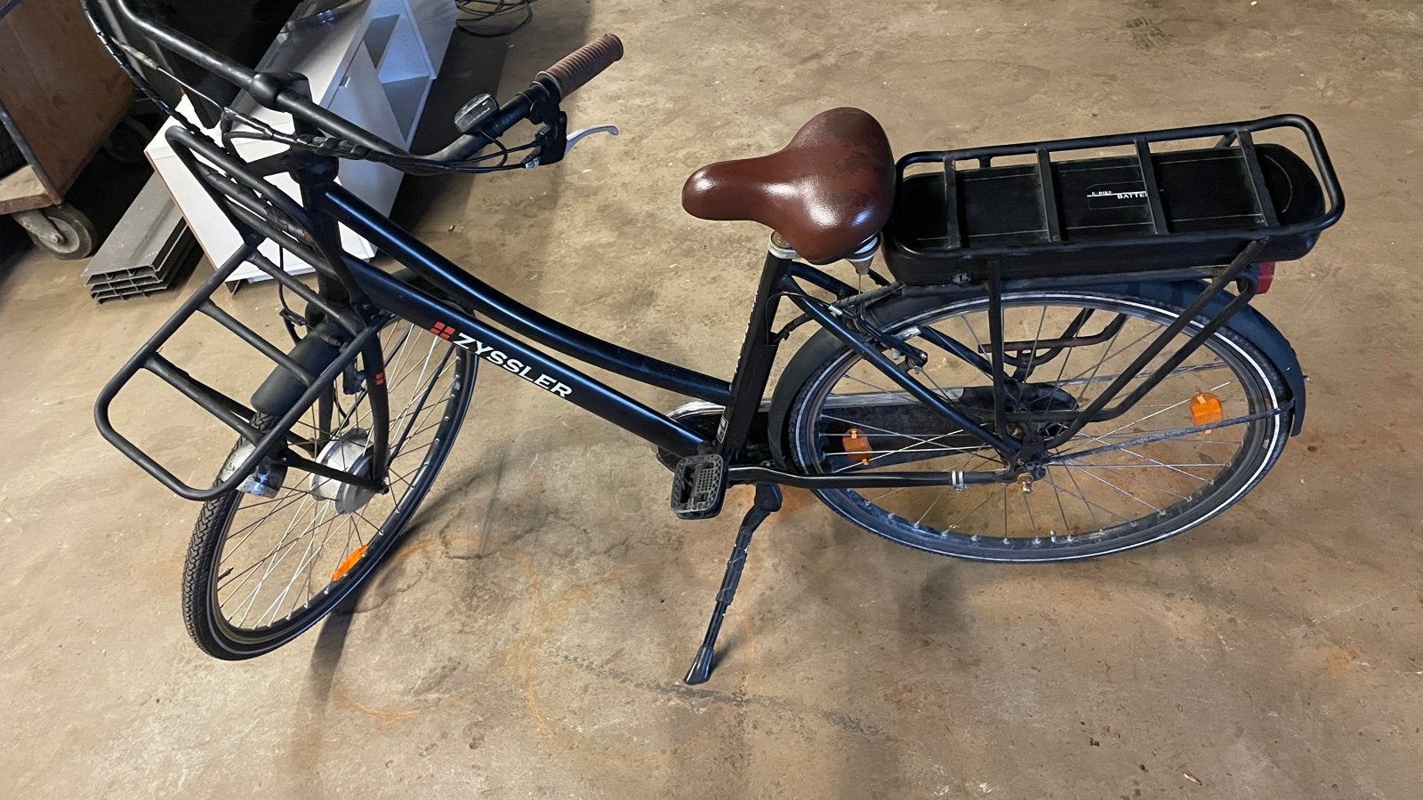 Zyssler E-bike met voordrager en Nexus versnellingen, Fietsen en Brommers, Overige merken, Gebruikt, Ophalen of Verzenden, 51 tot 55 cm