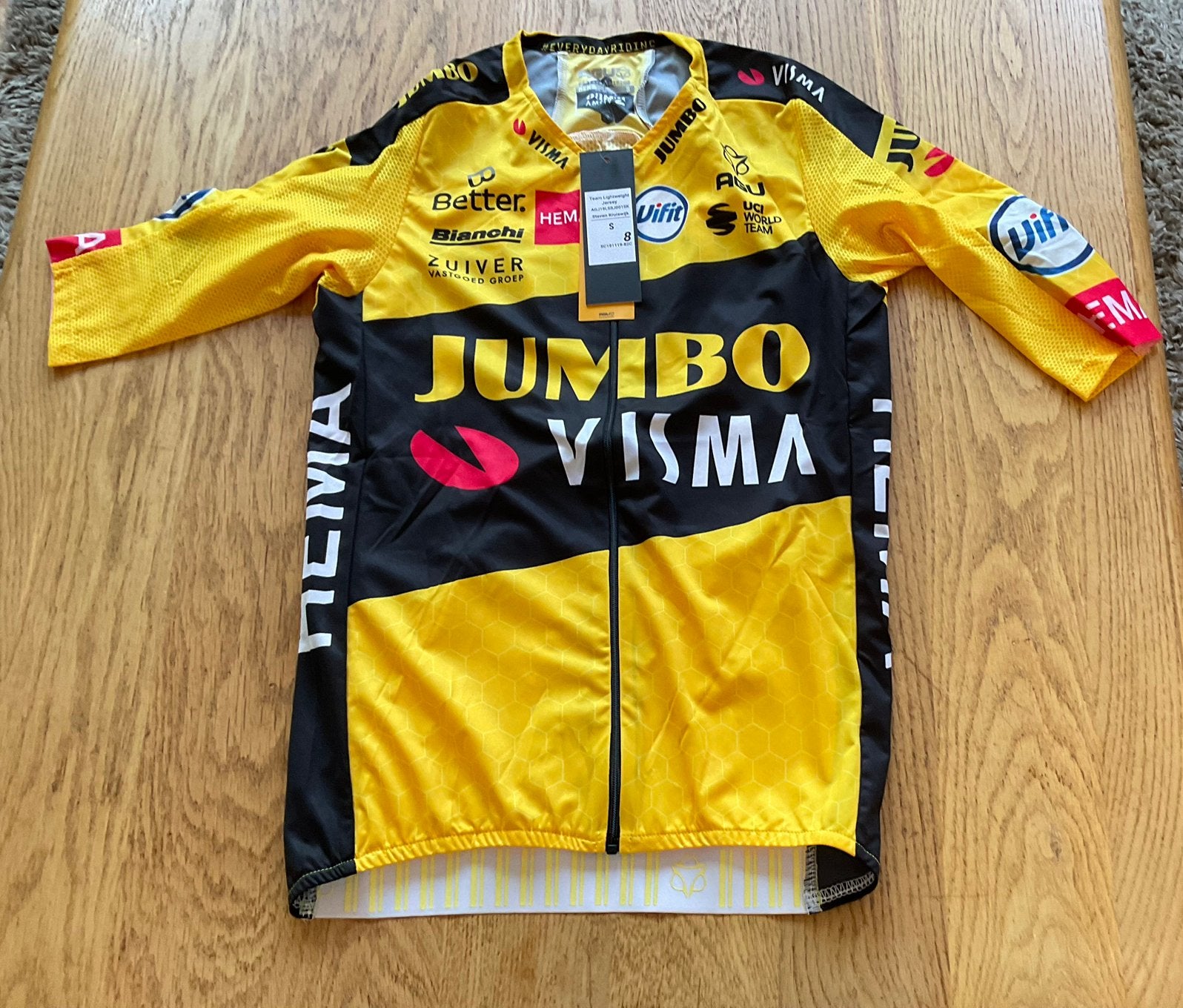Jumbo-Visma Steven Kruiswijk, Ophalen of Verzenden, Zo goed als nieuw, Bovenkleding