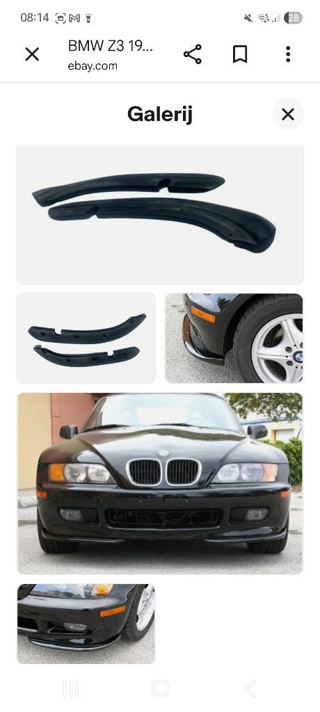 Foto 3 van AC Schnitzer  front lips BMW Z3