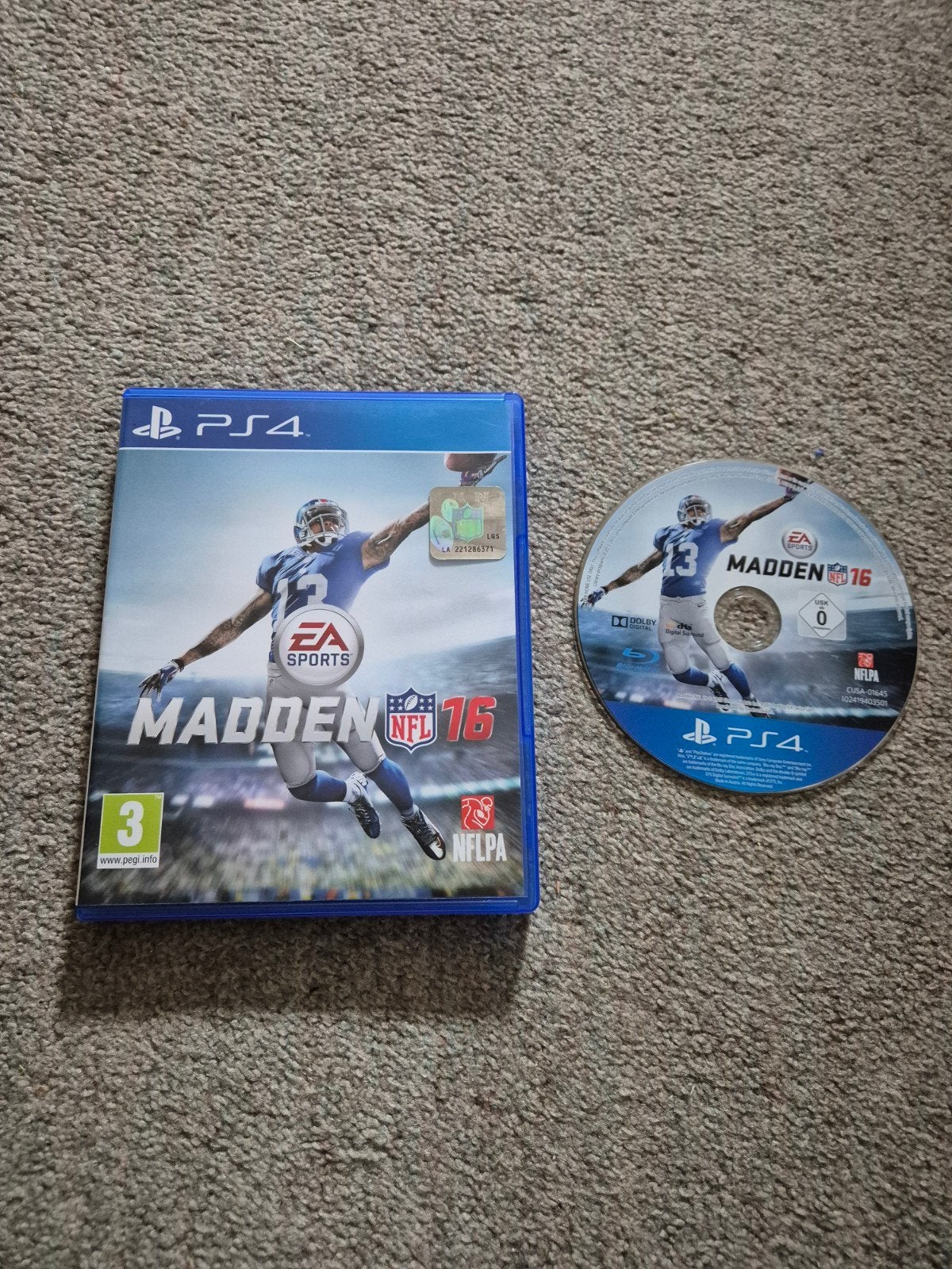 Madden NFL 16 PS4 -, Spelcomputers en Games, Games | Sony PlayStation 4, Ophalen, Online, 1 speler, Zo goed als nieuw