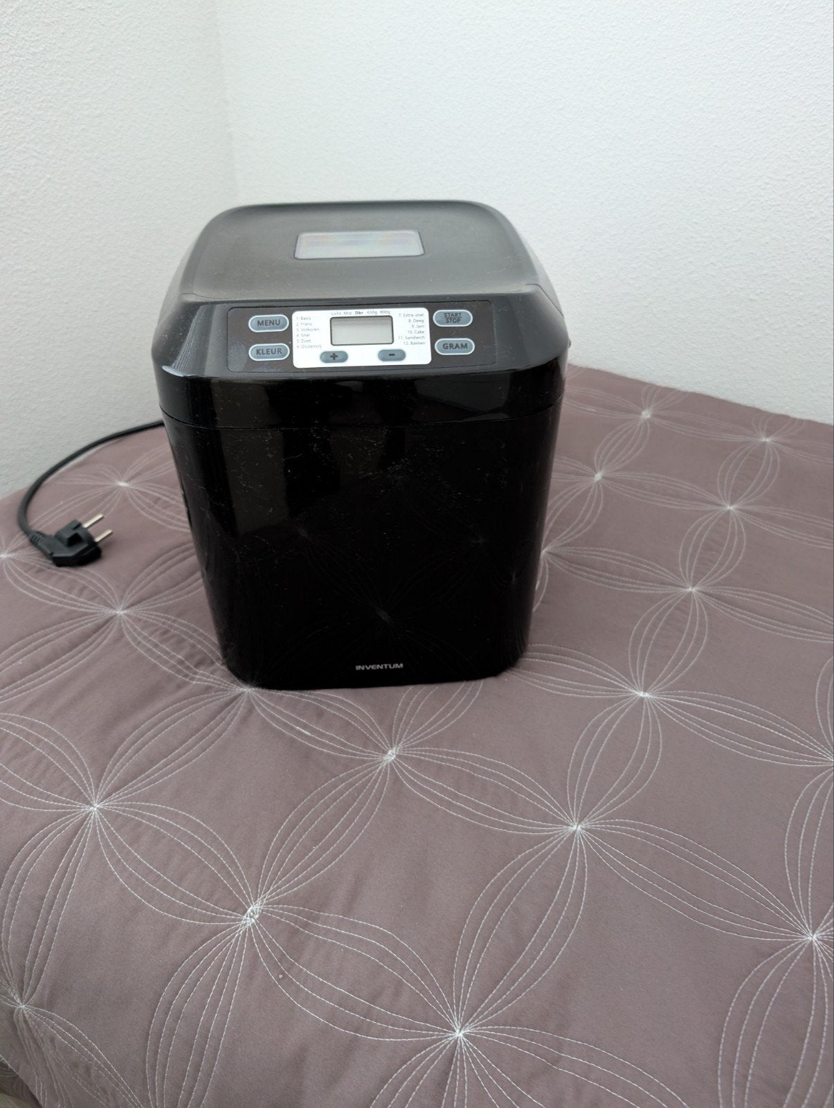 Inventum Broodbakmachine - Zo goed als nieuw, Kijkvenster, 800 tot 1200 gram deeg, Zo goed als nieuw, Ophalen