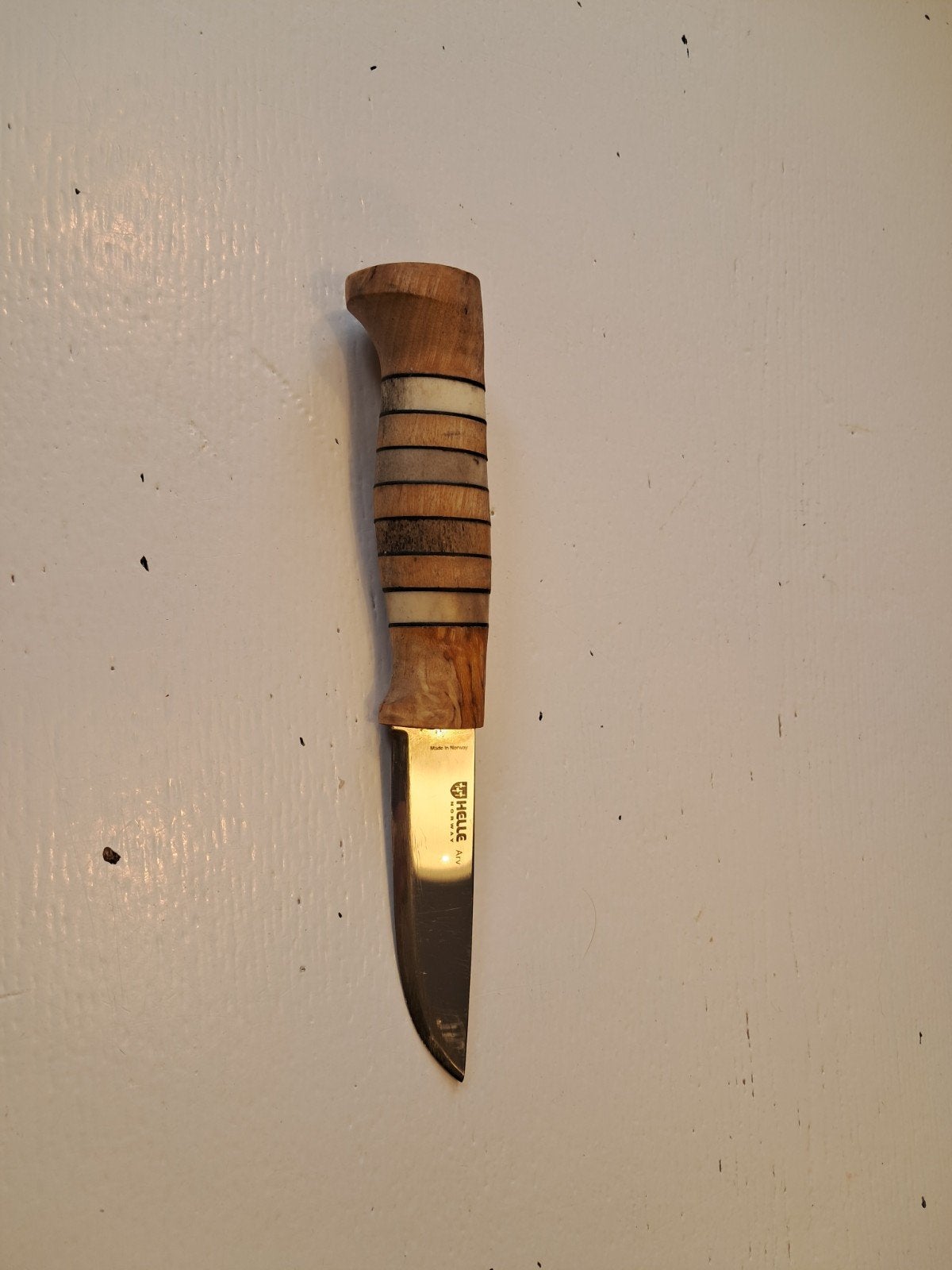 Helle Arv Premium Outdoor Bushcraft Mes - Handgemaakt Noors, Ophalen of Verzenden, Gebruikt
