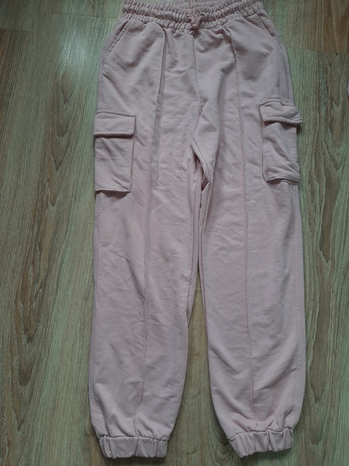 zgan roze cargo stof maat 164, Broek, Meisje, Ophalen of Verzenden, Zo goed als nieuw