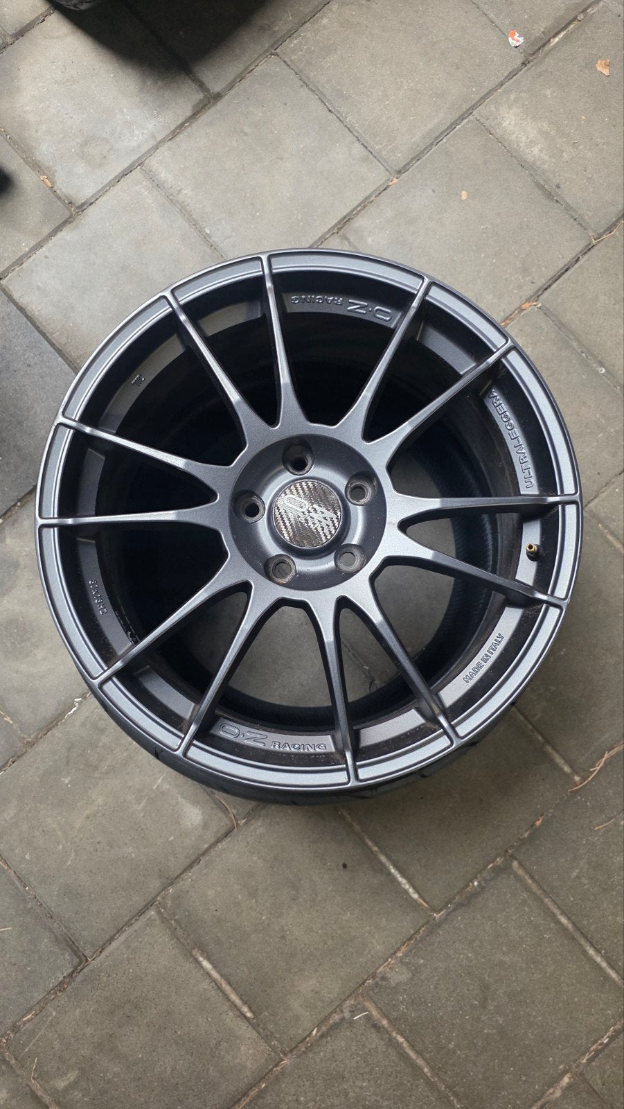 OZ ultraleggera 5x112 8j x18 et45, Ophalen, Gebruikt