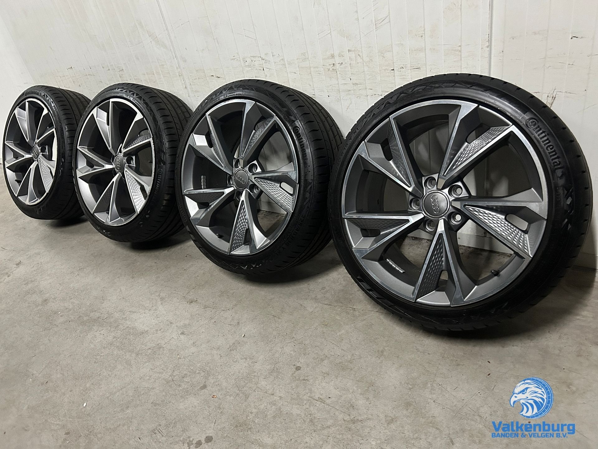 6-7mm! Audi A3 S3 RS6 Look 18 inch velgen 5x112 zomerbanden, Auto-onderdelen, 18 inch, Gebruikt, -, -