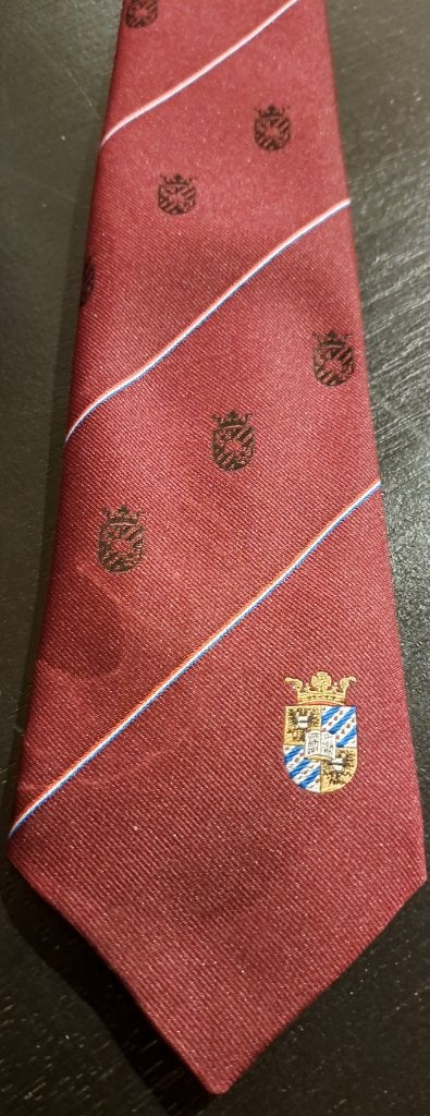 Rijks Universiteit Groningen stropdas rood RUG, Ophalen of Verzenden, Nieuw, Rood