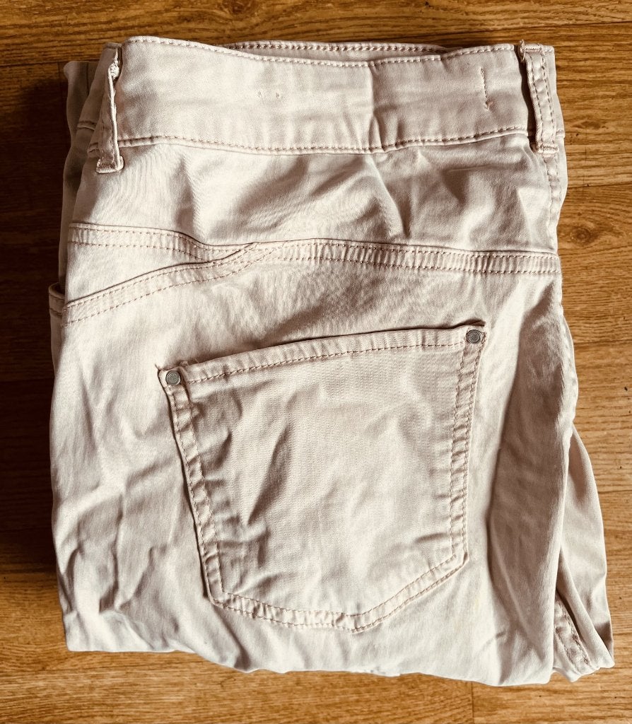 super fijne roze zomerbroek M&S 44 als nieuw, Verzenden, Maat 42/44 (L), Zo goed als nieuw, Lang