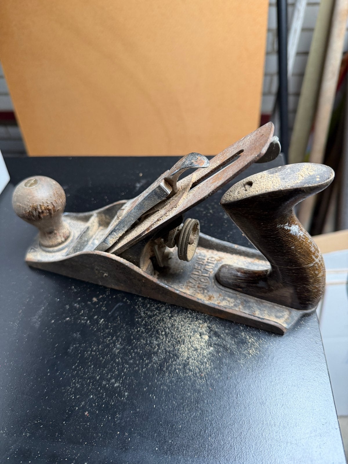 Oude Stanley Bailey No. 4 schaaf - Vintage handgereedschap, Ophalen of Verzenden