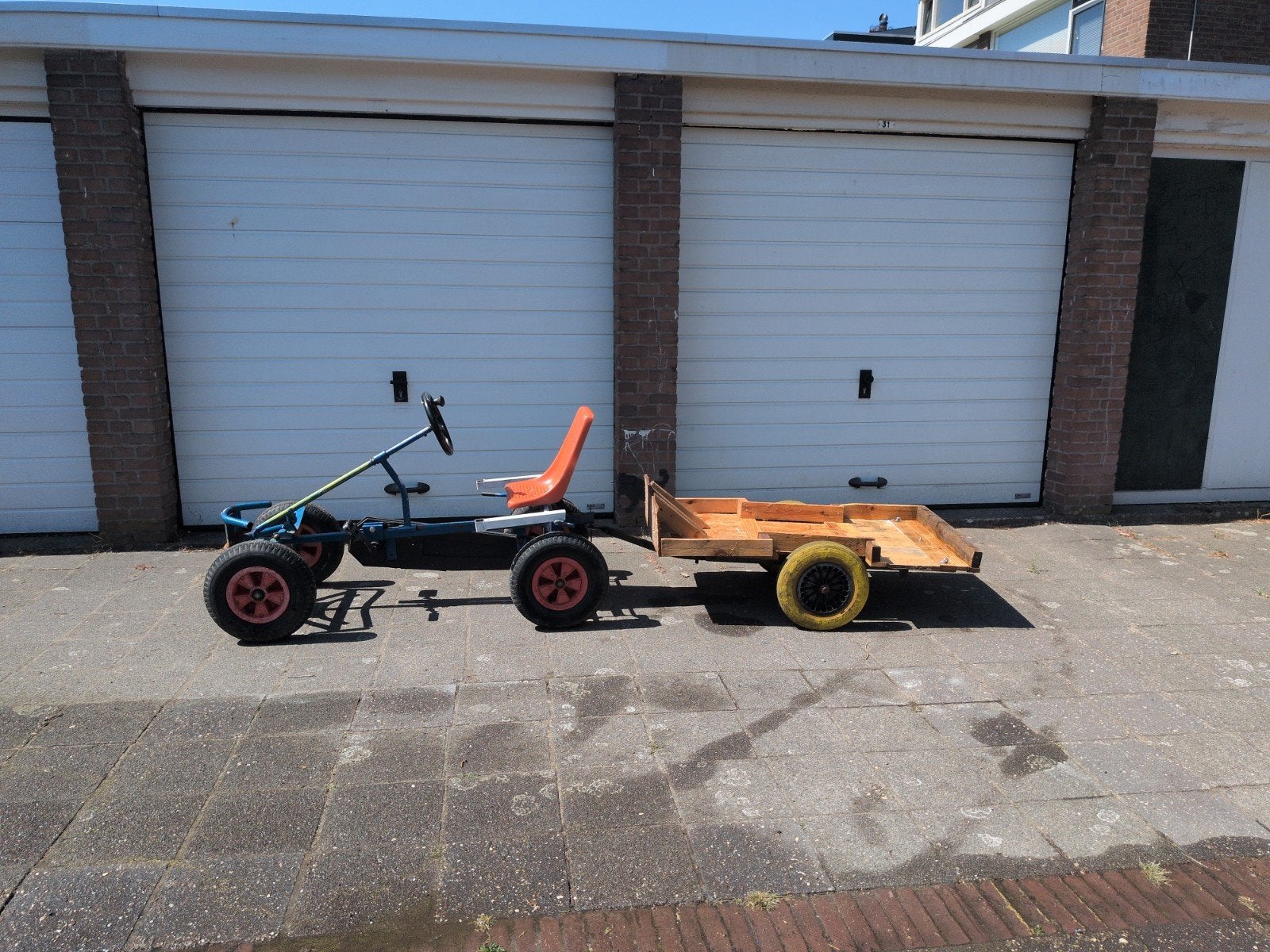 skelter van het merk berg, Ophalen, Gebruikt