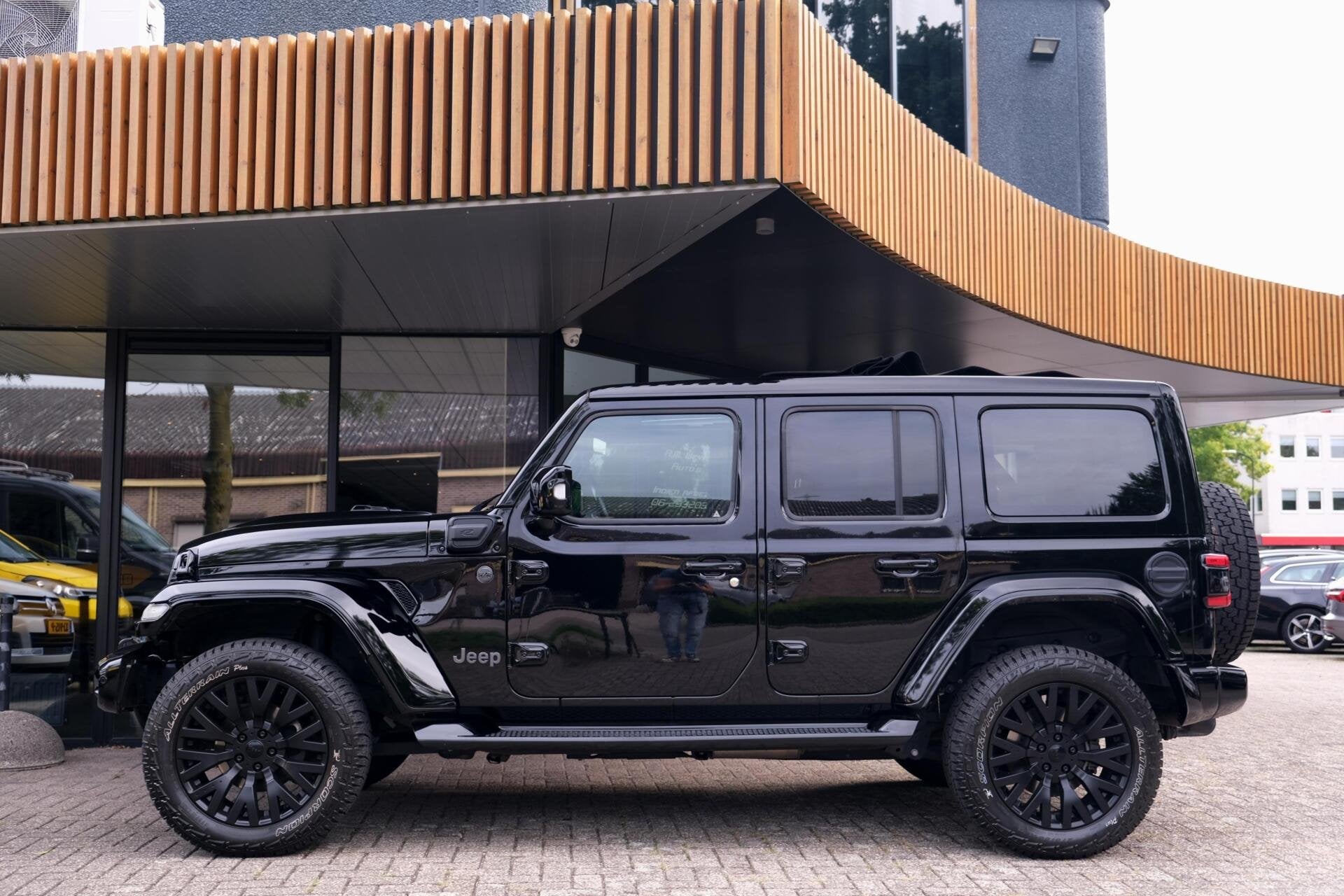 Jeep Wrangler Unlimited 4xe 380 Rubicon BRUTE|Garantie|Khan, Auto's, Automaat, Euro 6, 4 cilinders, Cabriolet