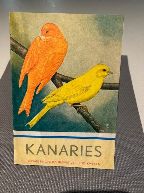 KANARIES: HUISVESTING VERZORGING VOEDING KWEKEN, Ophalen of Verzenden, Zo goed als nieuw, Vogels