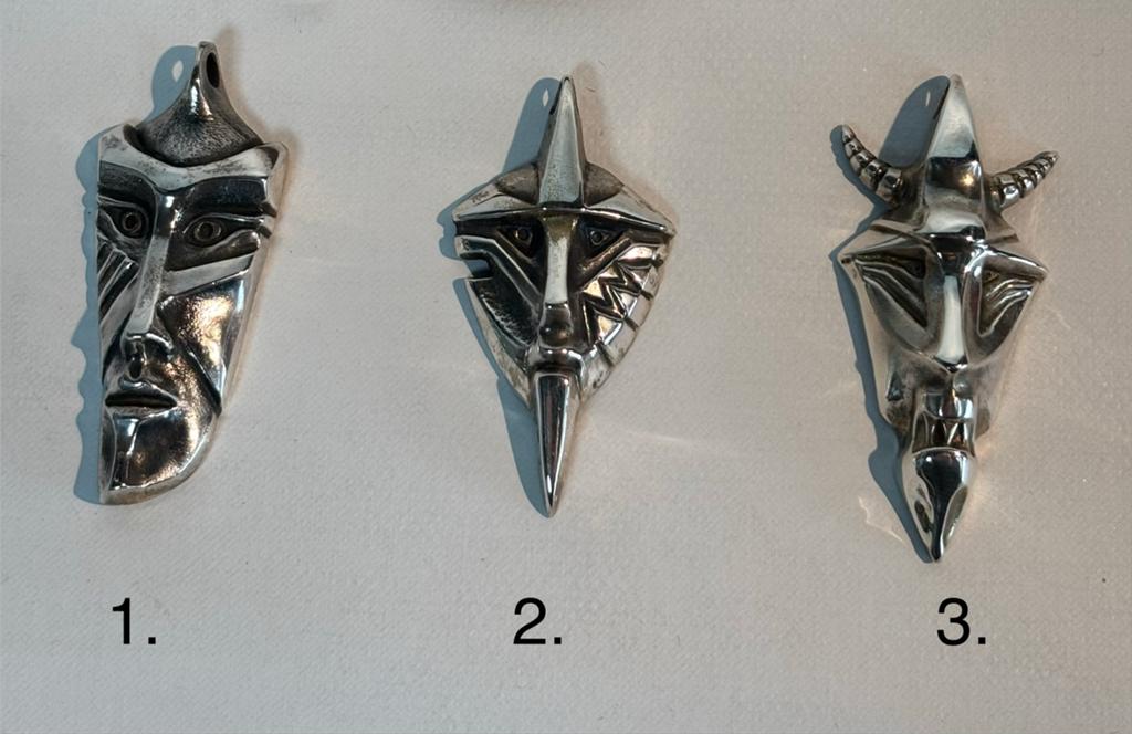 Mats Jonasson sterling zilveren hangers, €50 per stuk, Verzenden, Zo goed als nieuw, Zilver, Overige merken