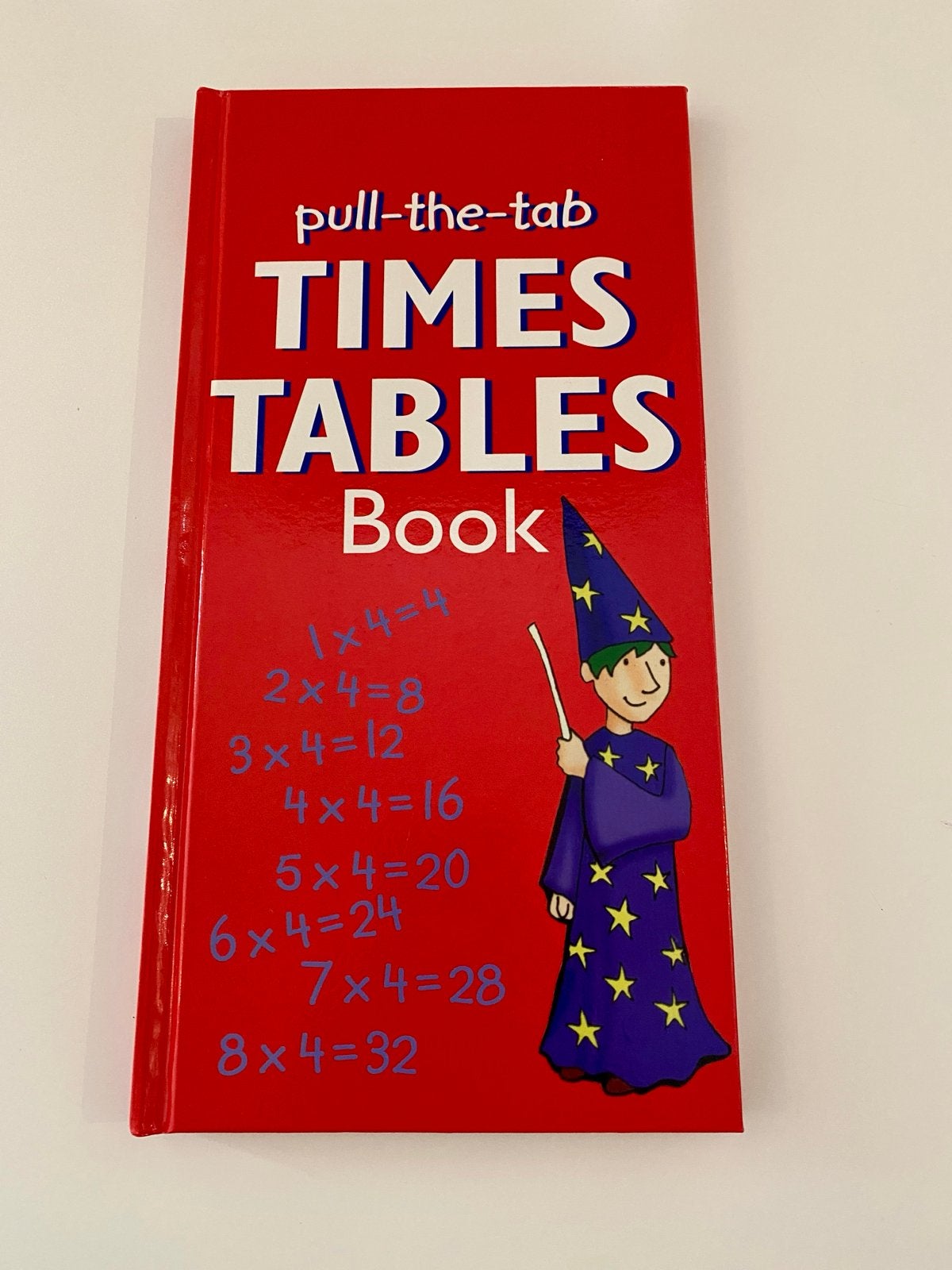 Pull-the-tab Times Tables Boek - Leer de tafels!, Boeken, Ophalen of Verzenden, Beta, Zo goed als nieuw, LBO