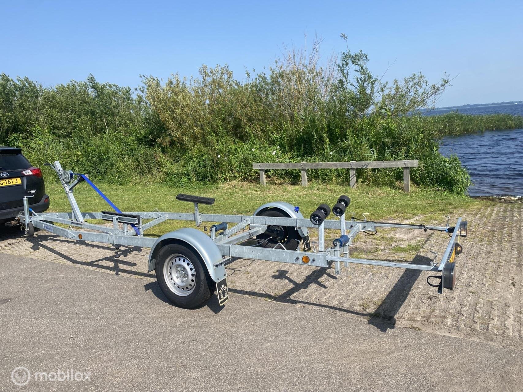 Marlin boottrailer / 1300 kg / Geremd / Eigen kenteken, Watersport en Boten, Boottrailers, Gebruikt, Overige typen