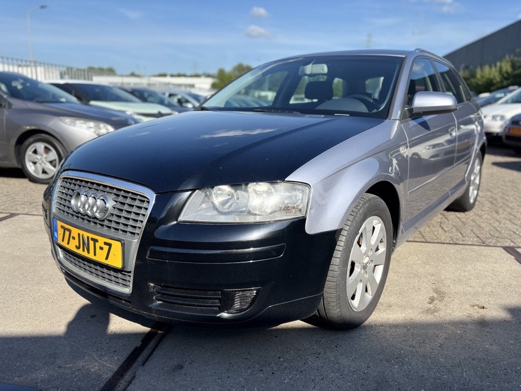 Audi A3 Sportback 2.0 FSI Ambie.Pro AUTOMAAT! (bj 2006), Auto's, Audi, Gebruikt, 4 cilinders, Bedrijf, Handgeschakeld