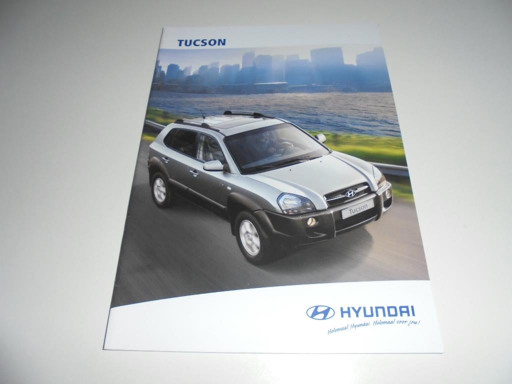 brochure Hyundai Tucson  2005, Ophalen of Verzenden, Nieuw, Overige merken