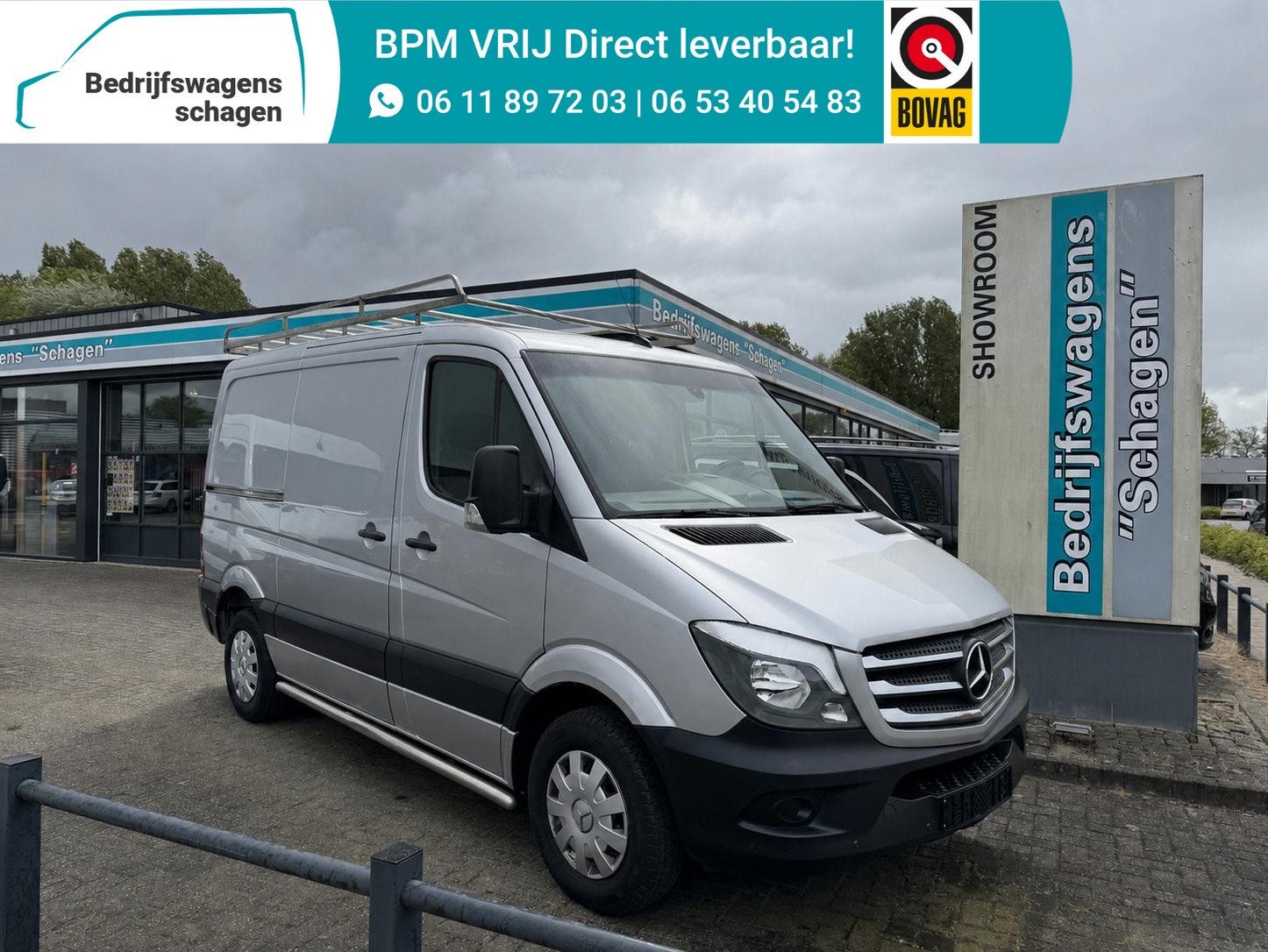Mercedes-Benz Sprinter 216 CDI L1H1 Automaat | Airco | Trekh, Auto's, Bestelauto's, Automaat, Euro 5, Gebruikt, 4 cilinders