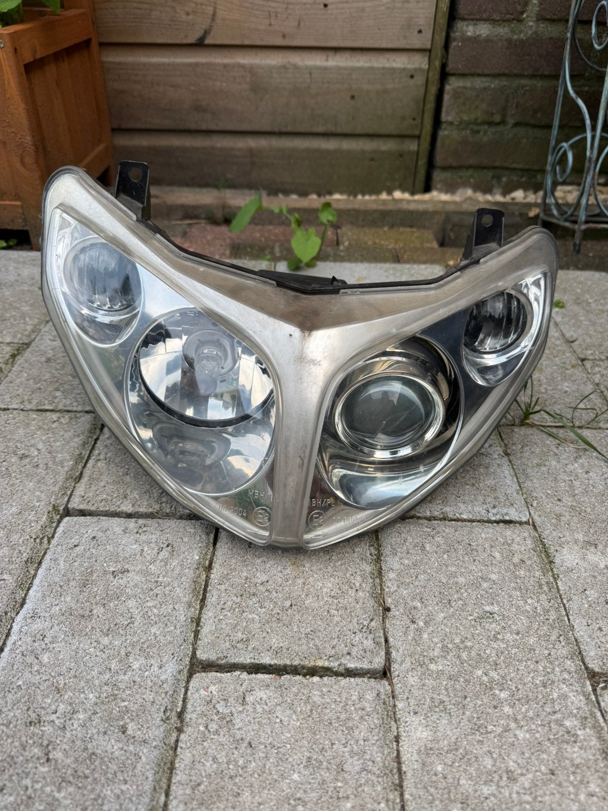 Koplamp Motorhispania RX / Peugeot Speedfight 2, Fietsen en Brommers, Ophalen of Verzenden, Gebruikt, Koplamp