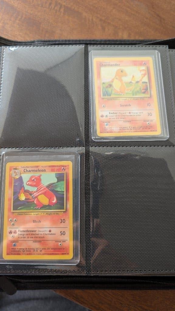 Unieke Pokémon Charizard Evolutie Binder 1999 - heden ENG, Ophalen of Verzenden, Zo goed als nieuw, Losse kaart