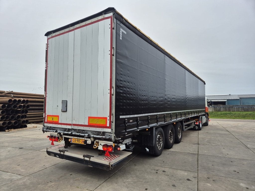 SCHMITZ CARGO BULL SCHUIFZEIL . LAADKLEP. 2018  !, Auto's, Blauw, Bedrijf, Aanhangers en Opleggers, Te koop
