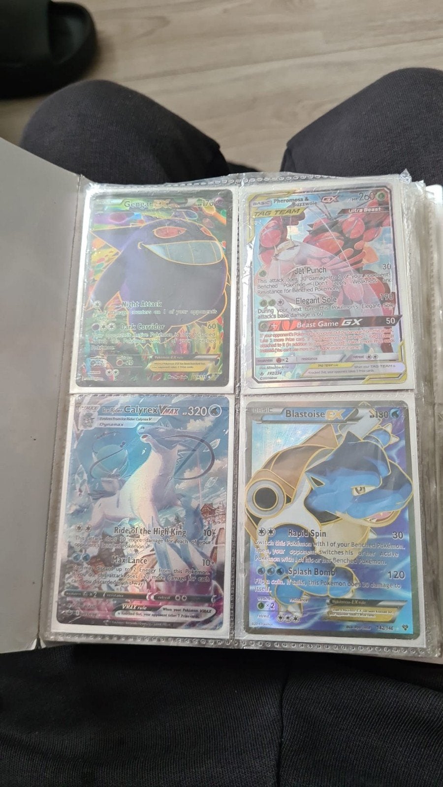Diverse Pokémon kaarten collectie - V, VMAX, GX, EX, Ophalen of Verzenden, Zo goed als nieuw, Meerdere kaarten