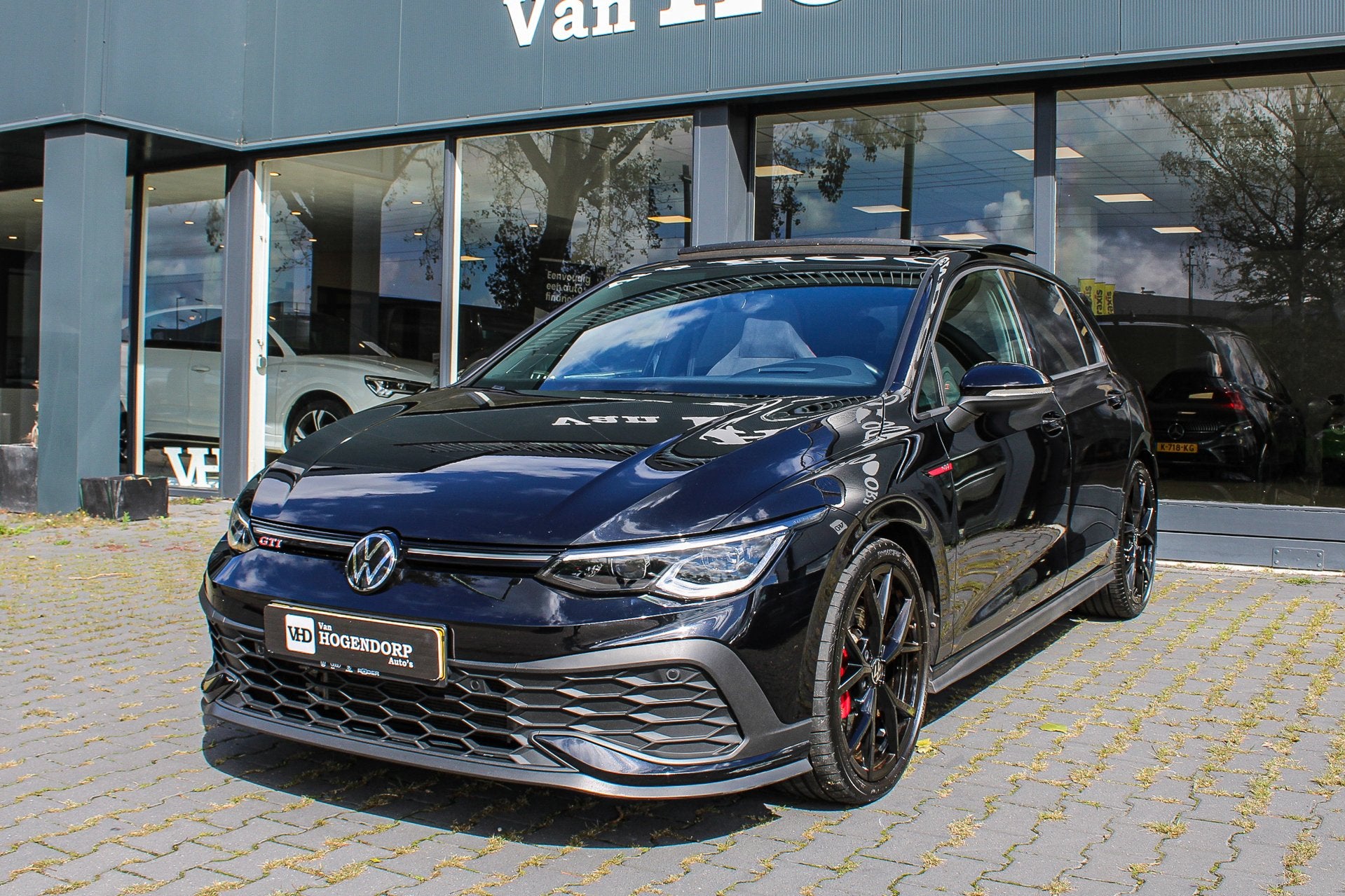 Volkswagen GOLF 2.0 TSI GTI CLUBSPORT PANO NAVI HUD H&K CAME, Dealer onderhouden, 4 cilinders, 1984 cc, Zwart