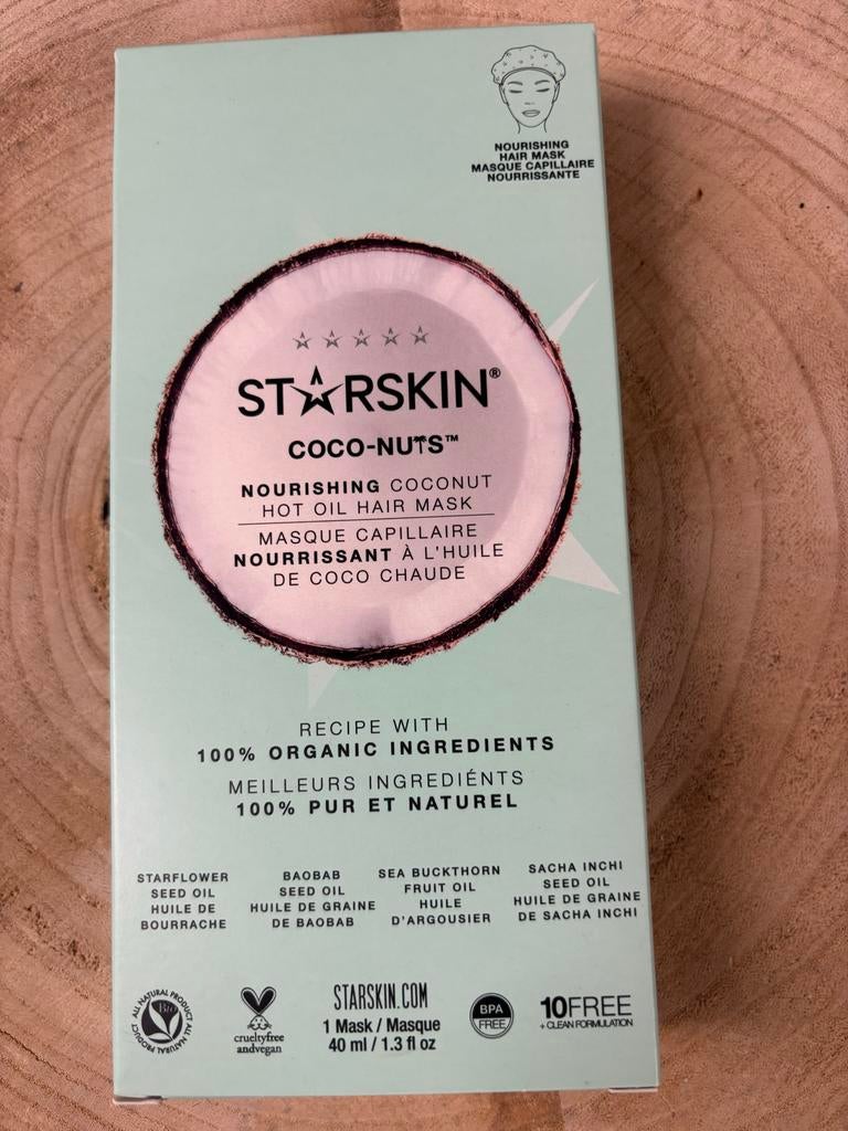 STARSKIN Coco-Nuts Nourishing Coconut Hot Oil Haarmasker, Ophalen of Verzenden, Nieuw, Haarverzorger of -hersteller