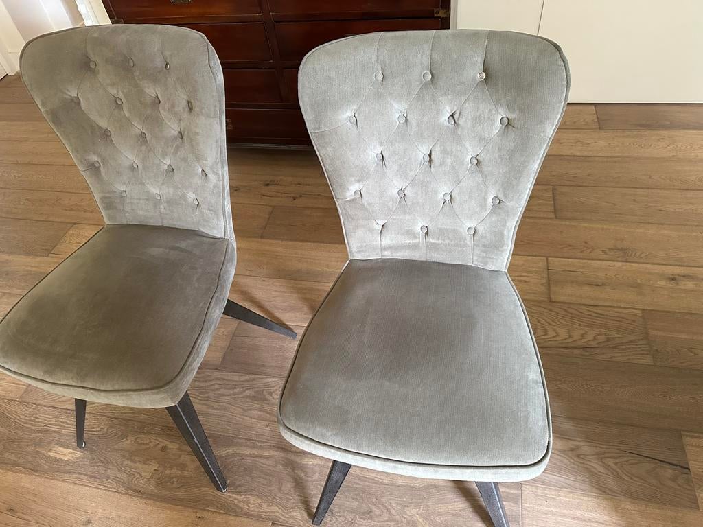 Riviera Maison eetkamer stoelen, Ophalen, Twee, Overige kleuren, Stof