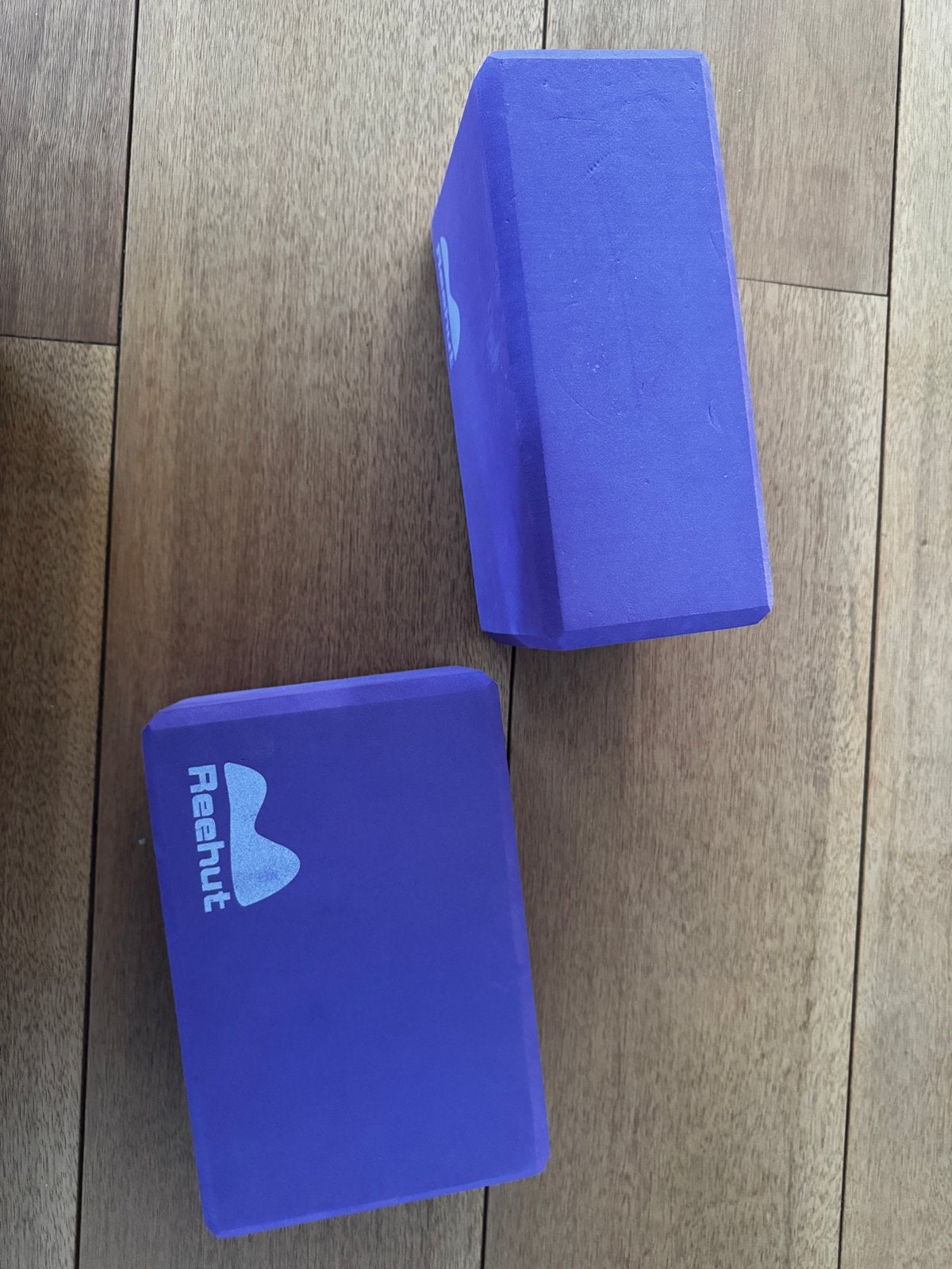 Reehut Yoga Blokken - Paars (Set van 2), Ophalen, Zo goed als nieuw, Yoga-accessoire