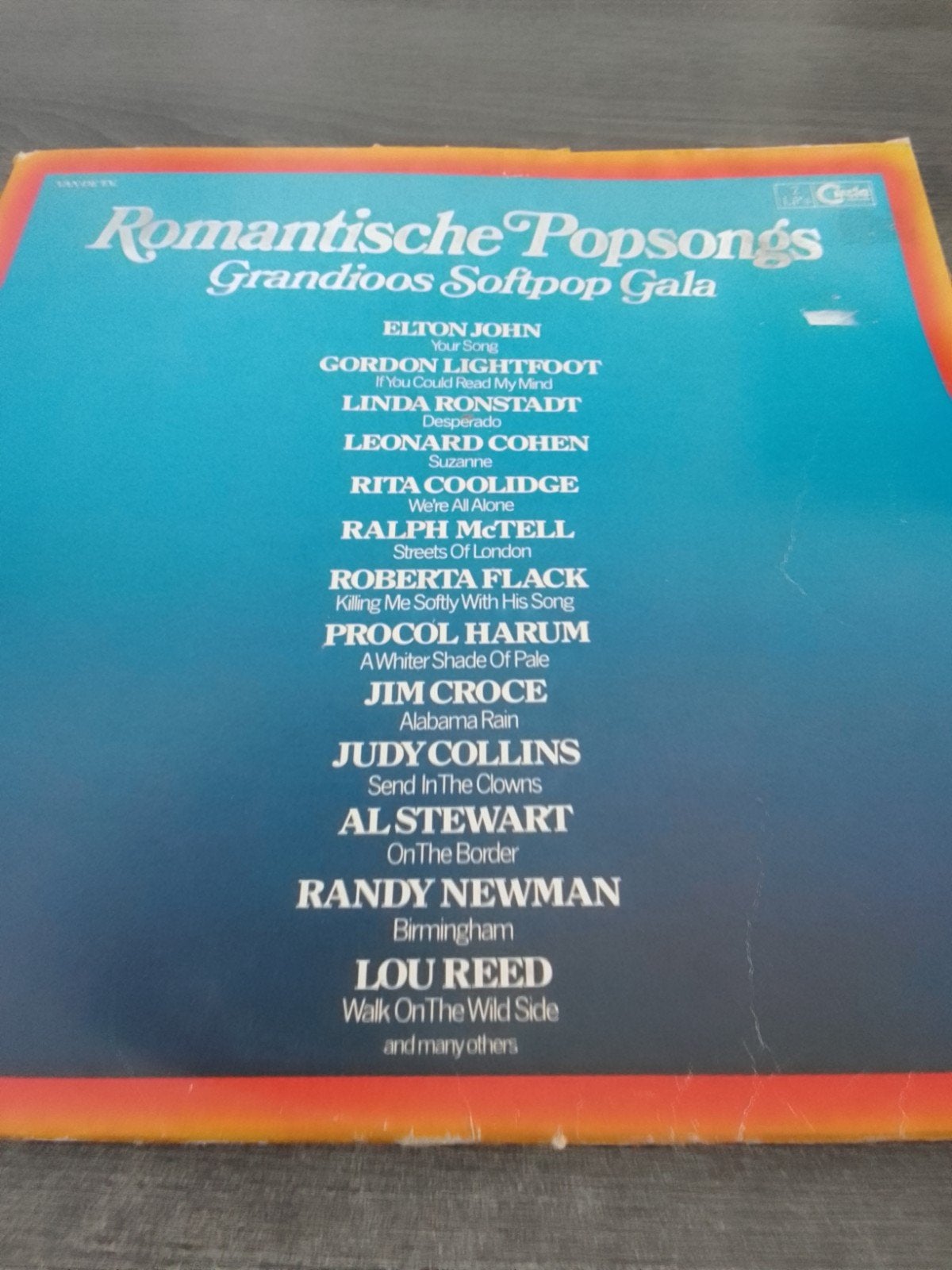 Romantische Popsongs - Grandioos Softpop Gala Dubbel-LP, Ophalen, Gebruikt, Pop, Dubbel-LP