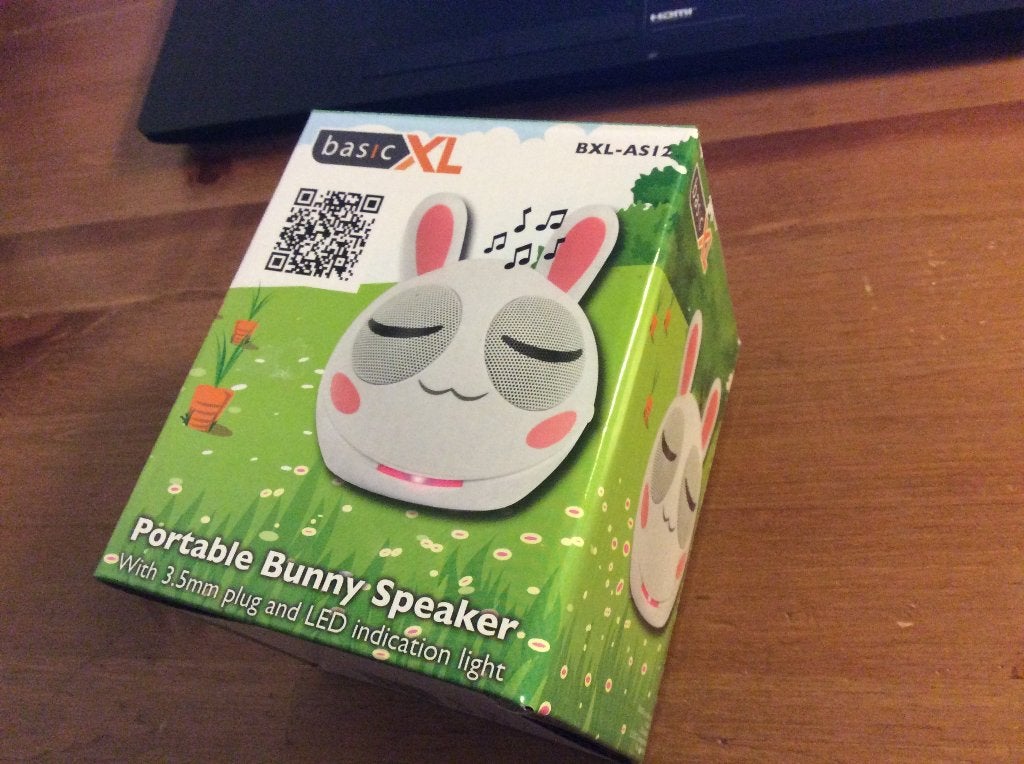 BasicXL portable bunny speaker met ledverlichting. Nieuw, Overige merken, Overige typen, Nieuw, Ophalen of Verzenden