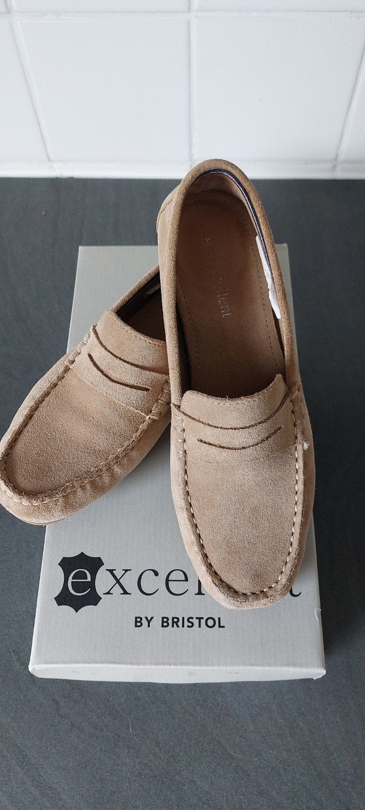 Loafers, Ophalen of Verzenden, Zo goed als nieuw, Exxcellent, Instappers