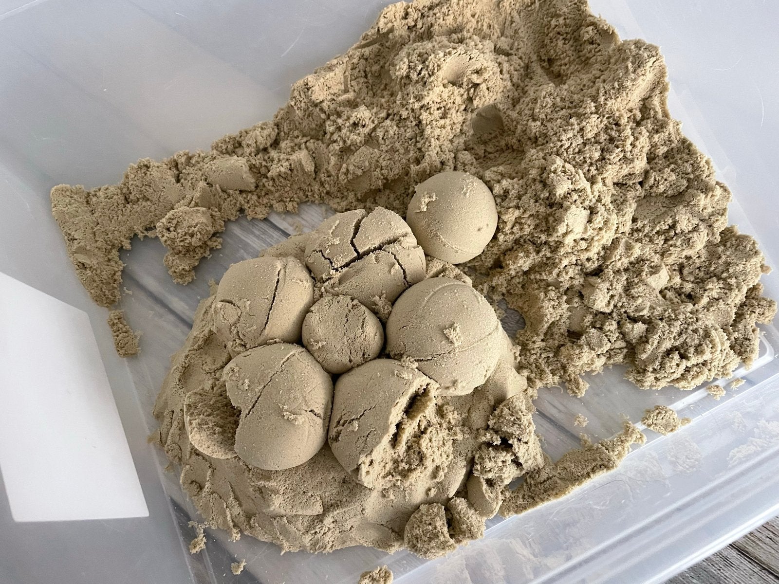 Kinetisch Zand Speelset - Eindeloos Speelplezier, Ophalen of Verzenden, Gebruikt, Jongen of Meisje