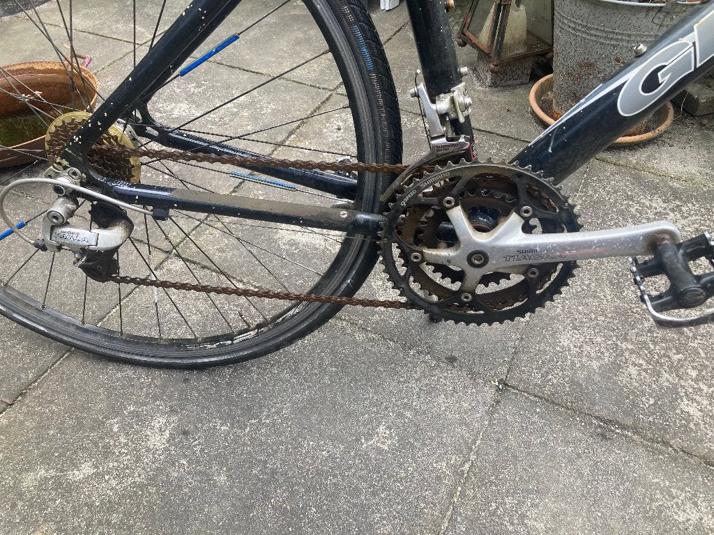 Giant Racefiets, Fietsen en Brommers, Fietsen | Racefietsen, Ophalen, Gebruikt, 26 inch, Velgrem