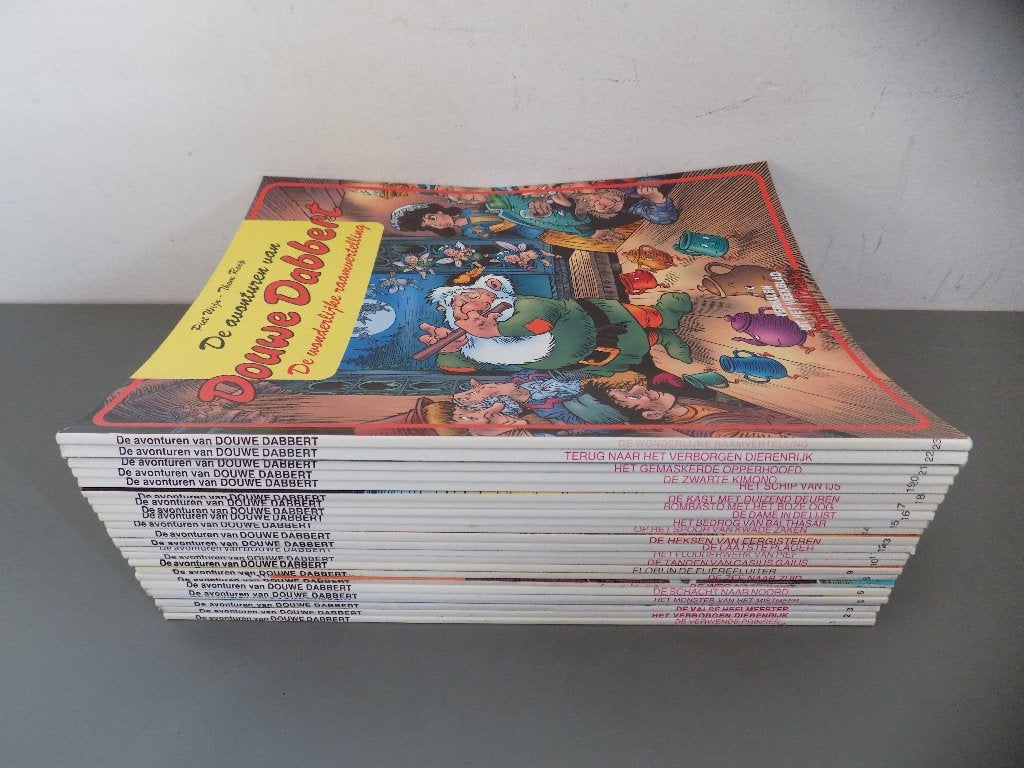 Douwe Dabbert ~ Complete serie 1 t/m 23, Complete serie of reeks, Ophalen of Verzenden, Zo goed als nieuw, Piet Wijn, Thom Roep